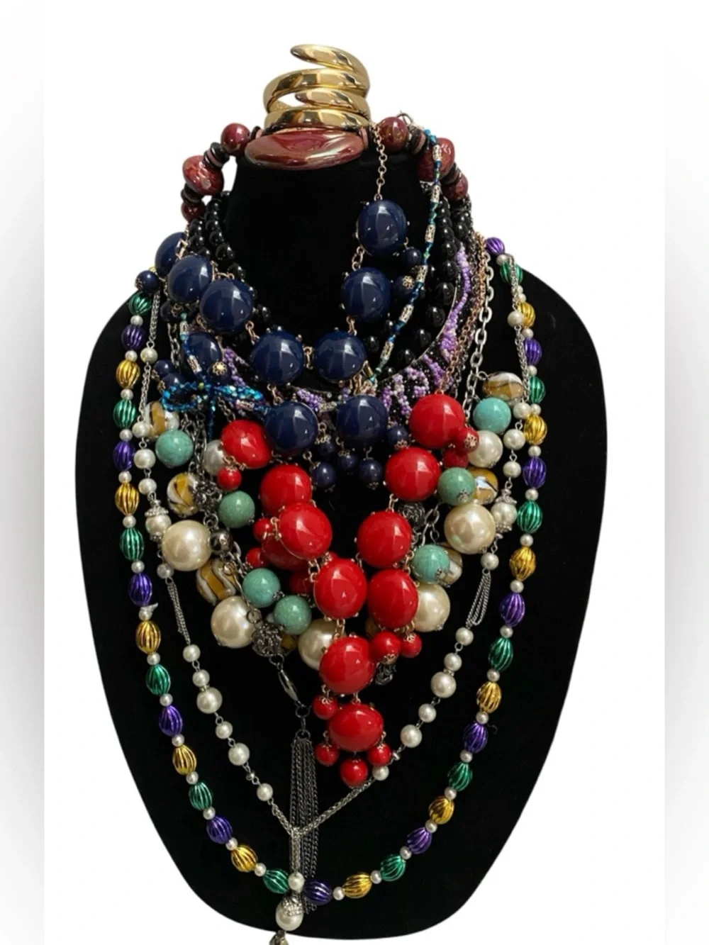 55 Piece mixed jewelry lot(RESERVED) - Picture 3 of 6